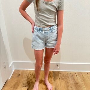 Zara kids denim shorts